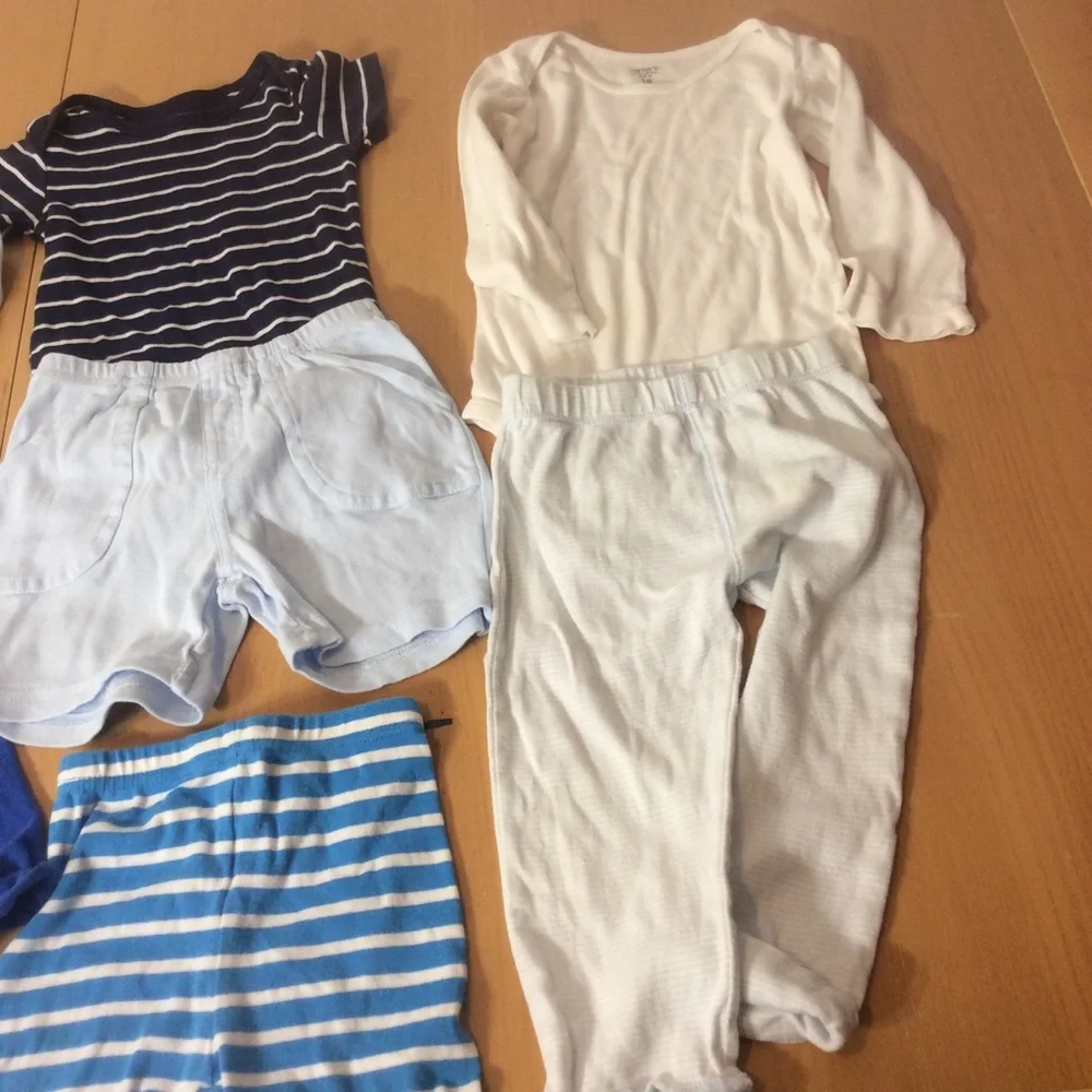 Carters boys baby onesie shorts pants mix